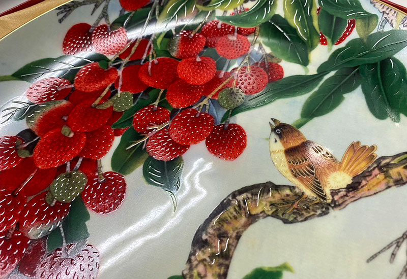 D11-3D立體大利長虹瓷盤 D11-3D立體大利長虹瓷盤