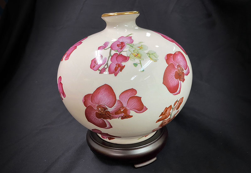 蝴蝶蘭天球瓶(大) 蝴蝶蘭天球瓶(大)