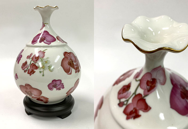 蝴蝶蘭荷口瓶(大) 蝴蝶蘭荷口瓶(大)