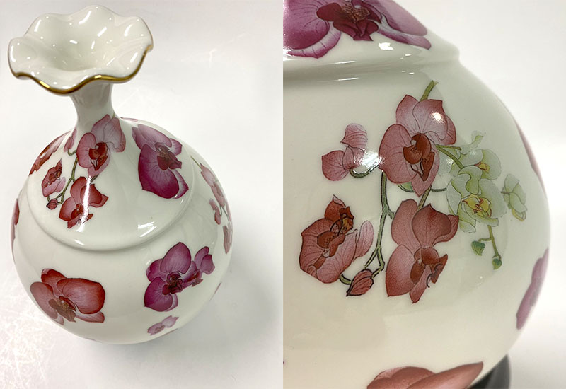 蝴蝶蘭荷口瓶(大) 蝴蝶蘭荷口瓶(大)