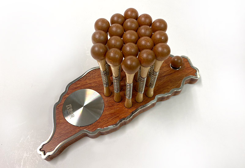 谷同金 筆插-台灣造型(玫瑰木.不鏽鋼) 谷同金 筆插-台灣造型(玫瑰木.不鏽鋼)