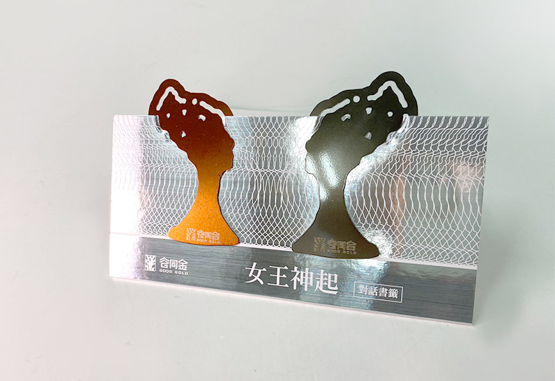 谷同金 女王神起(橘珍珠灰) 野柳女王頭 金屬書籤書夾  谷同金 女王神起(橘珍珠灰) 野柳女王頭 金屬書籤書夾