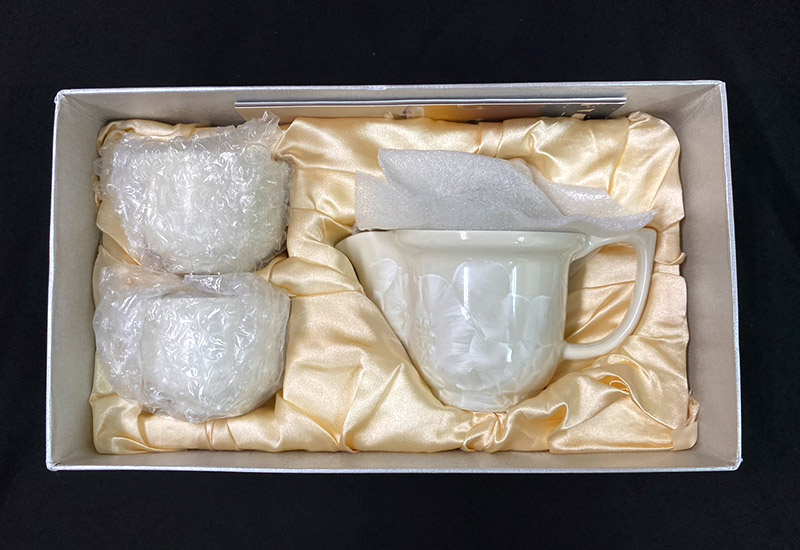 彭文雄 如意 一壺二杯  結晶釉茶具組 彭文雄 如意 一壺二杯  結晶釉茶具組