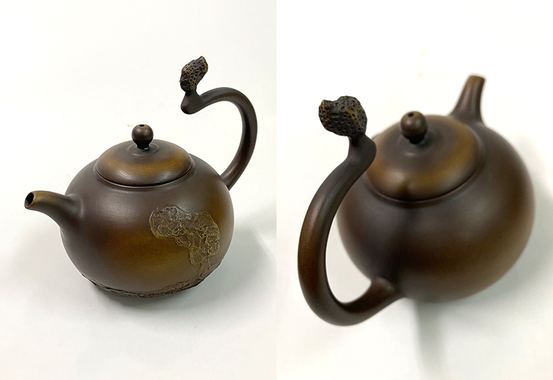 張世奇 飛天女王頭壺 張世奇 飛天女王頭壺