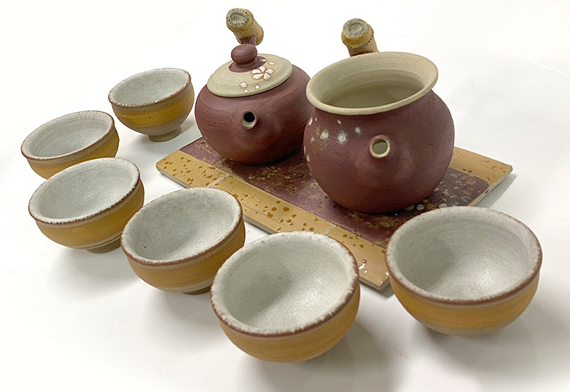 清窯 湯潤清 桐花茶具組 清窯 湯潤清 桐花茶具組