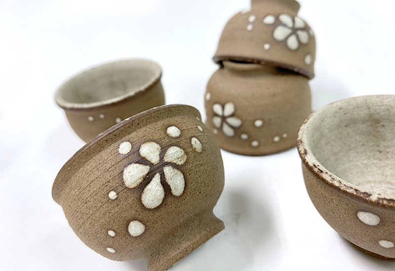 清窯 湯潤清 黑陶桐花茶具組  清窯 湯潤清 黑陶桐花茶具組