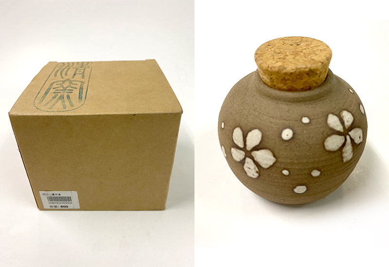 清窯 湯潤清 桐花小圓茶倉 清窯 湯潤清 桐花小圓茶倉