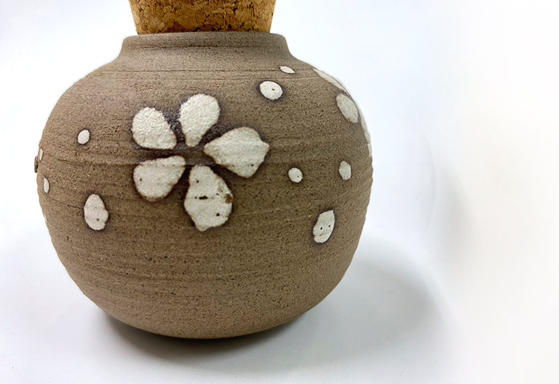 清窯 湯潤清 桐花小圓茶倉 清窯 湯潤清 桐花小圓茶倉