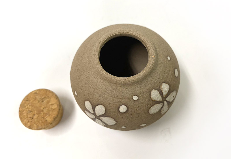 清窯 湯潤清 桐花小圓茶倉 清窯 湯潤清 桐花小圓茶倉