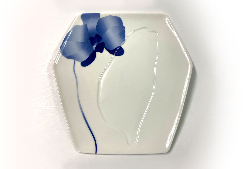 台灣平安盤 天燈造型瓷盤 台灣平安盤 天燈造型瓷盤