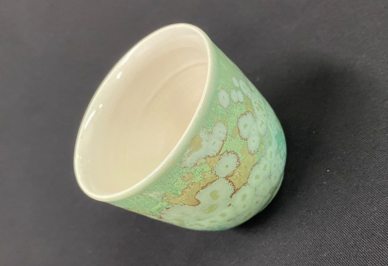 林妙芳 綠桔結晶-高杯(單杯) 林妙芳 綠桔結晶-高杯(單杯)