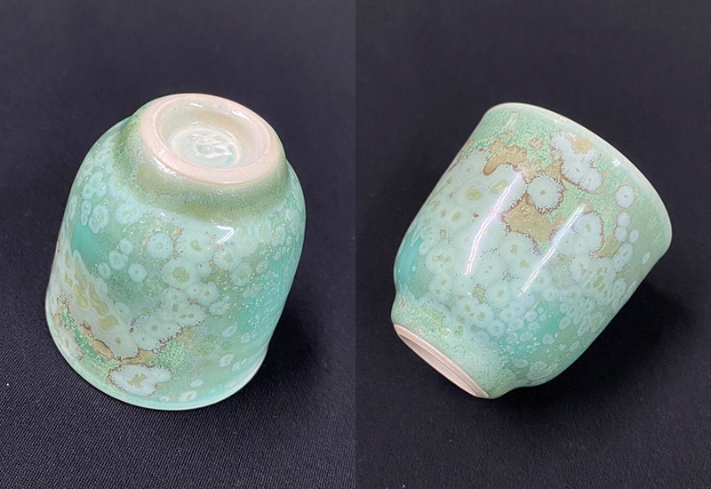 林妙芳 綠桔結晶-高杯(單杯) 林妙芳 綠桔結晶-高杯(單杯)