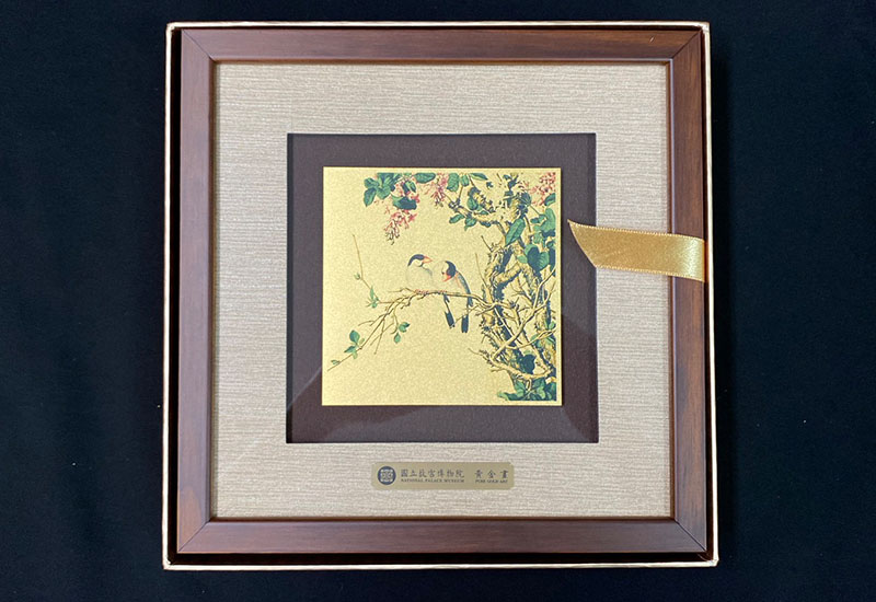 品金品 風華 - 紫白丁香  黃金複製畫  品金品 風華 - 紫白丁香  黃金複製畫