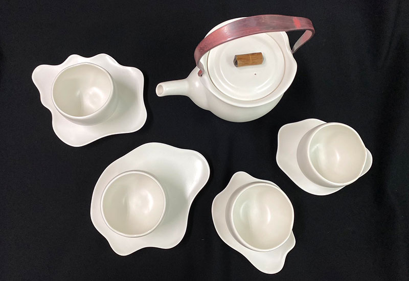 雙鴻 漾 Ripple-白瓷茶組(9件) 茶具組 雙鴻 漾 Ripple-白瓷茶組(9件) 茶具組