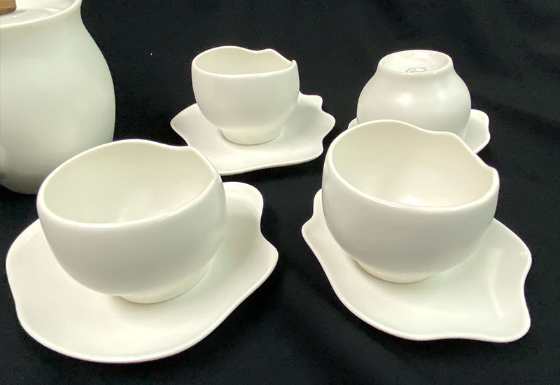 雙鴻 漾 Ripple-白瓷茶組(9件) 茶具組 雙鴻 漾 Ripple-白瓷茶組(9件) 茶具組