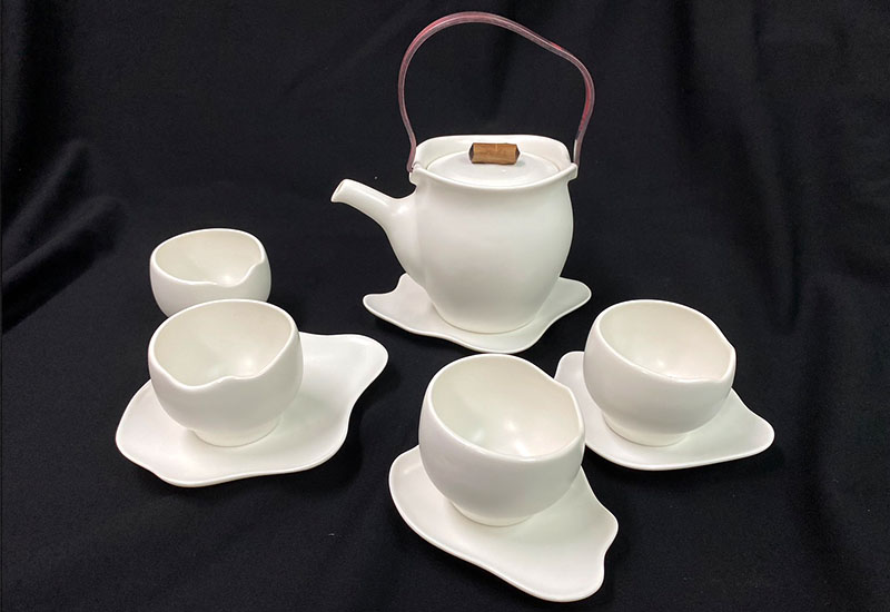 雙鴻 漾 Ripple-白瓷茶組(9件) 茶具組 雙鴻 漾 Ripple-白瓷茶組(9件) 茶具組