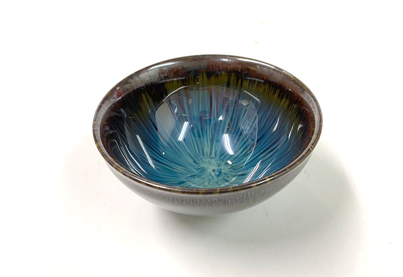 大立窯 海神之眼天目杯 結晶釉 天目釉茶杯  大立窯 海神之眼天目杯 結晶釉 天目釉茶杯