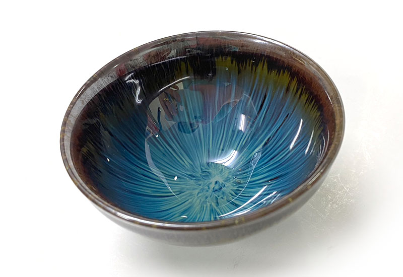 大立窯 海神之眼天目杯 結晶釉 天目釉茶杯  大立窯 海神之眼天目杯 結晶釉 天目釉茶杯