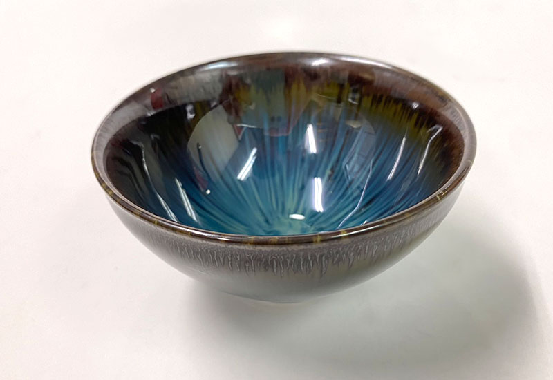 大立窯 海神之眼天目杯 結晶釉 天目釉茶杯  大立窯 海神之眼天目杯 結晶釉 天目釉茶杯