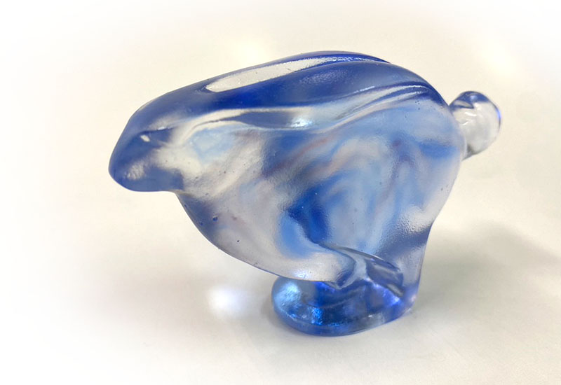 林一雄琉璃 小兔 十二生肖 十二地支 琉璃雕塑 林一雄琉璃 小兔 十二生肖 十二地支 琉璃雕塑