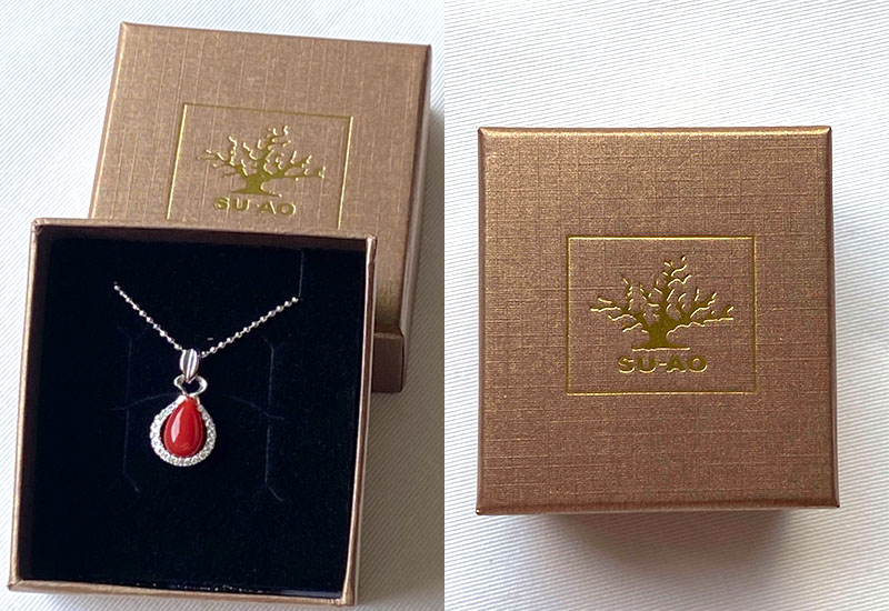 蘇澳珊瑚 珊瑚水滴18K墜子 項鍊墜 AEKPDW9002 蘇澳珊瑚 珊瑚水滴18K墜子 項鍊墜 AEKPDW9002