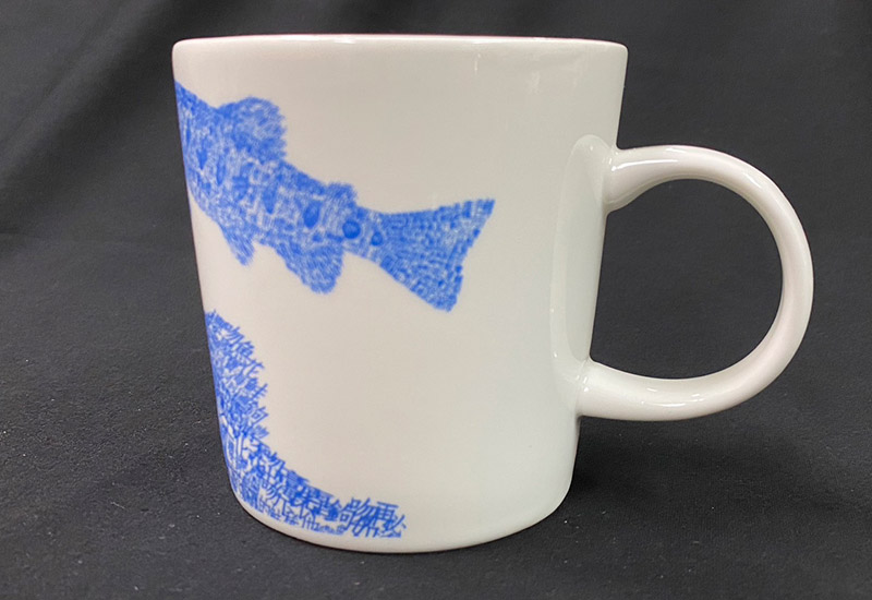 櫻鉤吻鮭單色馬克杯  櫻鉤吻鮭單色馬克杯