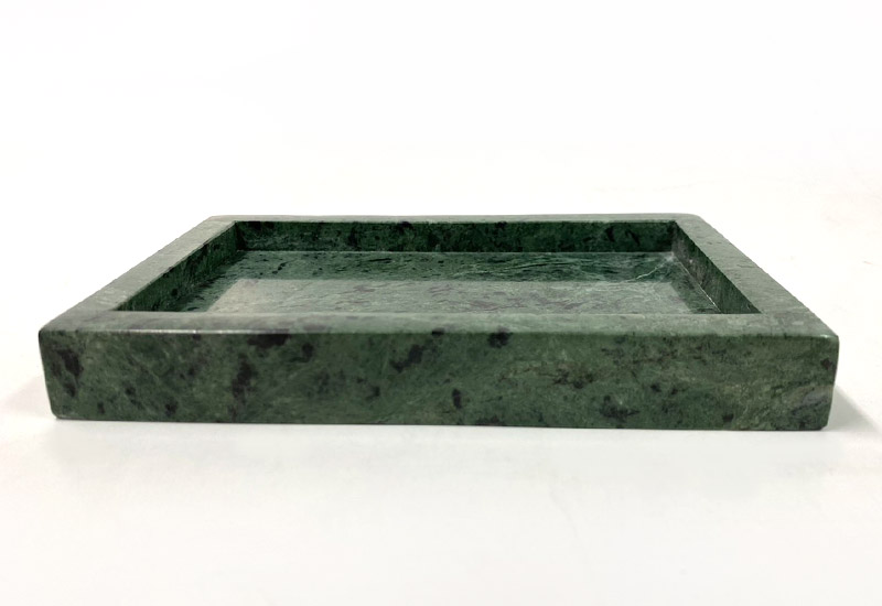 高質感蛇紋石置物盤 高質感蛇紋石置物盤