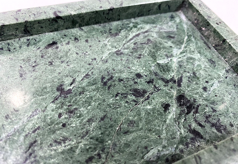 高質感蛇紋石置物盤 高質感蛇紋石置物盤