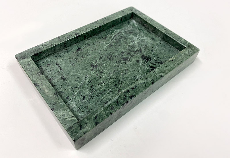 高質感蛇紋石置物盤 高質感蛇紋石置物盤