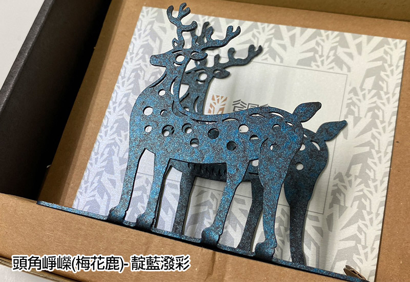 案上喜閱-頭角崢嶸-梅花鹿(多色) 名片架 案上喜閱-頭角崢嶸-梅花鹿(多色) 名片架