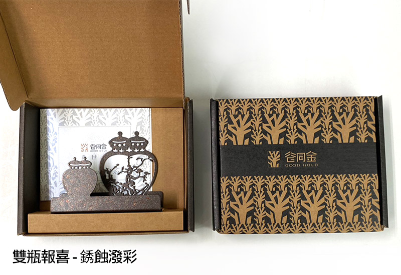 案上喜閱-雙瓶報喜(多色) 名片架  案上喜閱-雙瓶報喜(多色) 名片架