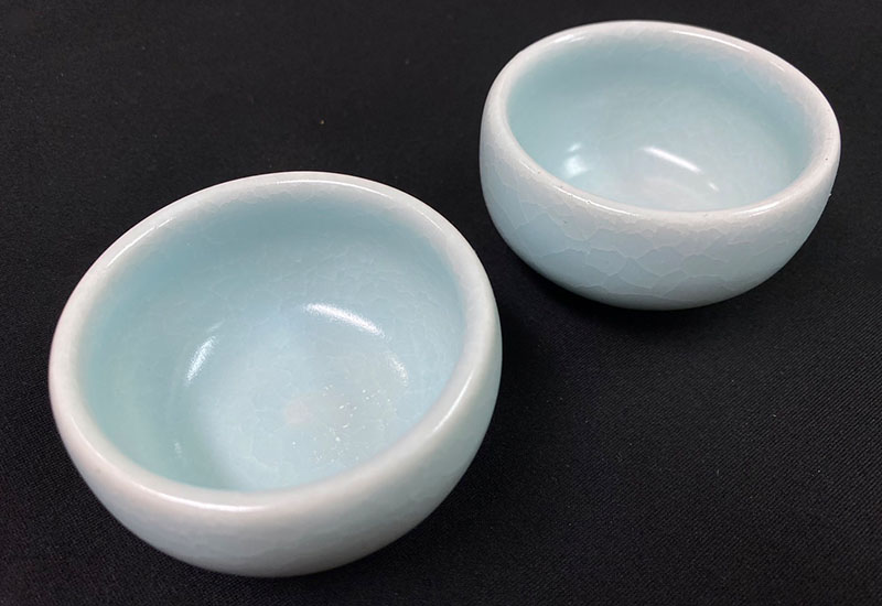 林妙芳 天青-對杯組(2入) 茶杯茶具 鶯歌燒  林妙芳 天青-對杯組(2入) 茶杯茶具 鶯歌燒