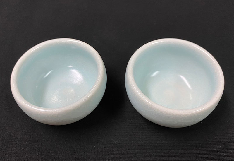 林妙芳 天青-對杯組(2入) 茶杯茶具 鶯歌燒  林妙芳 天青-對杯組(2入) 茶杯茶具 鶯歌燒