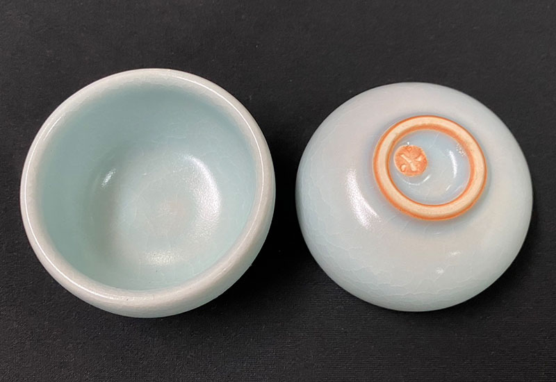 林妙芳 天青-對杯組(2入) 茶杯茶具 鶯歌燒  林妙芳 天青-對杯組(2入) 茶杯茶具 鶯歌燒