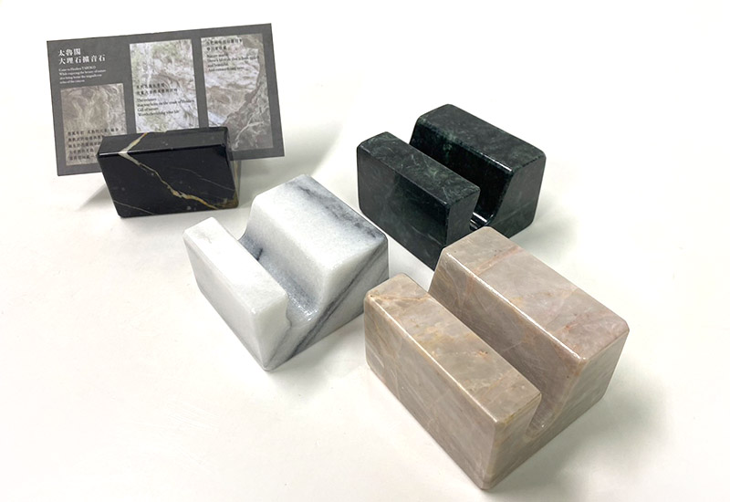 大理石多用型名片座、手機座(多色) 大理石多用型名片座、手機座(多色)