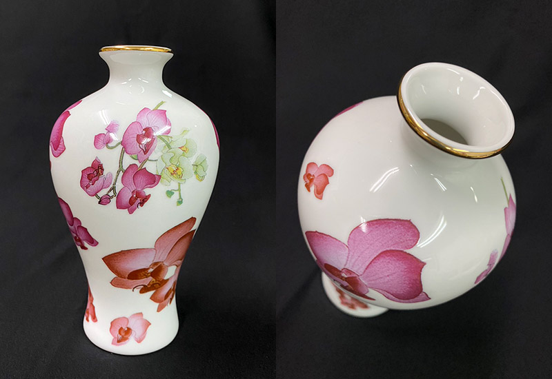 蝴蝶蘭梅瓶(中) 蝴蝶蘭梅瓶(中)