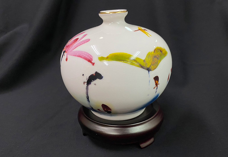 荷心荷境天球瓶(小) 荷心荷境天球瓶(小)