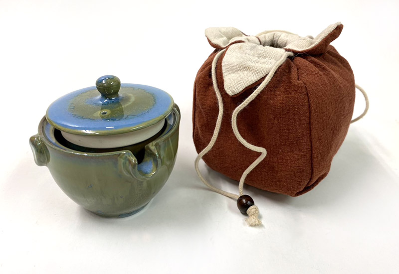 林映汝 隨身小茶具(1壺2杯)-藍 鶯歌燒 林映汝 隨身小茶具(1壺2杯)-藍 鶯歌燒