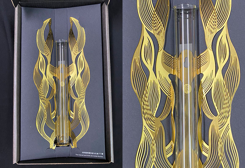 Yeduo 協奏曲 花器(金) 花瓶燭台  Yeduo 協奏曲 花器(金) 花瓶燭台