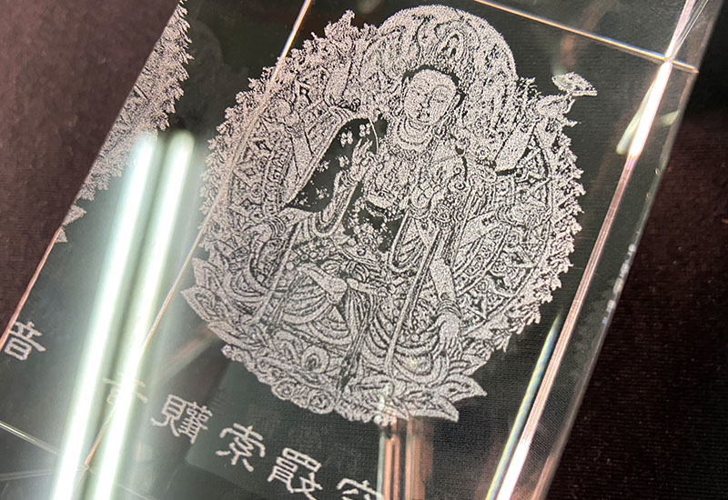 東方魅力 水晶文鎮-內雕觀音 東方魅力 水晶文鎮-內雕觀音