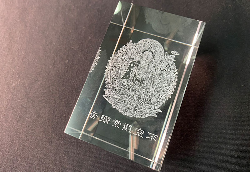 東方魅力 水晶文鎮-內雕觀音 東方魅力 水晶文鎮-內雕觀音