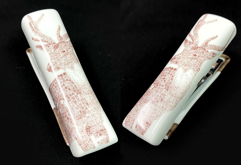 台灣梅花鹿陶瓷釘書機 台灣梅花鹿陶瓷釘書機