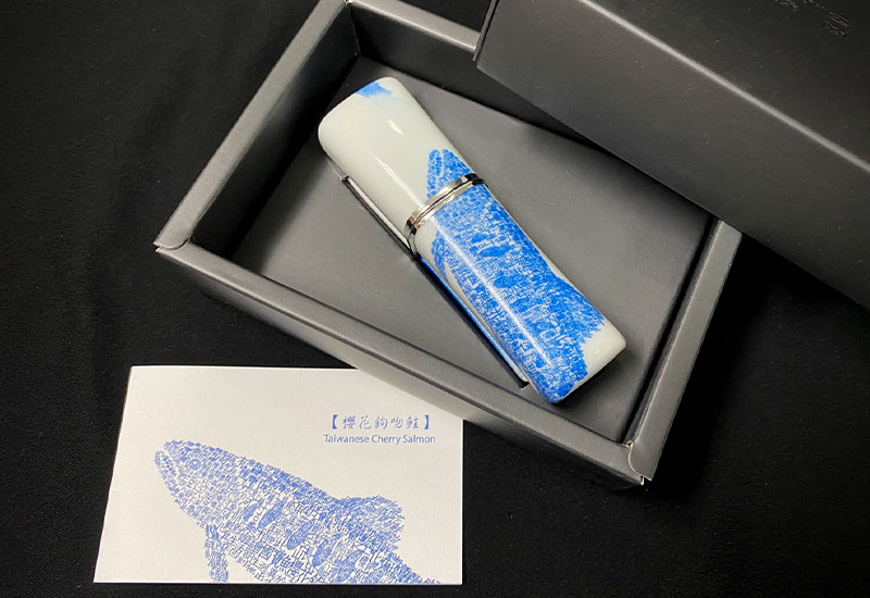 櫻花鉤吻鮭陶瓷釘書機 櫻花鉤吻鮭陶瓷釘書機