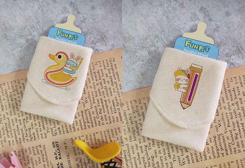 啟蒙數字紗布方巾禮盒-兔 啟蒙數字紗布方巾禮盒-兔