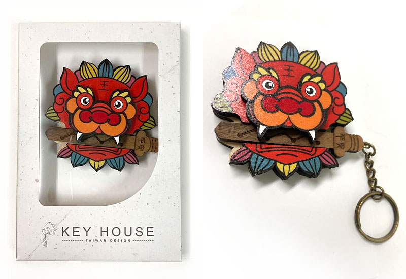 甘丹 Key House守護劍獅鎖圈鑰匙圈  甘丹 Key House守護劍獅鎖圈鑰匙圈