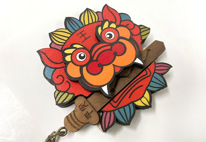 甘丹 Key House守護劍獅鎖圈鑰匙圈  甘丹 Key House守護劍獅鎖圈鑰匙圈