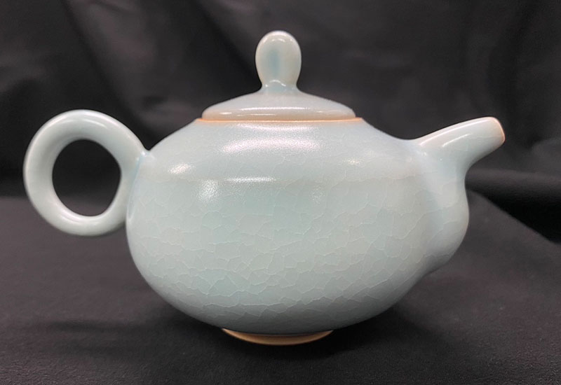 林妙芳 天青-正把壺(單品) 茶壺茶具 鶯歌燒  林妙芳 天青-正把壺(單品) 茶壺茶具 鶯歌燒