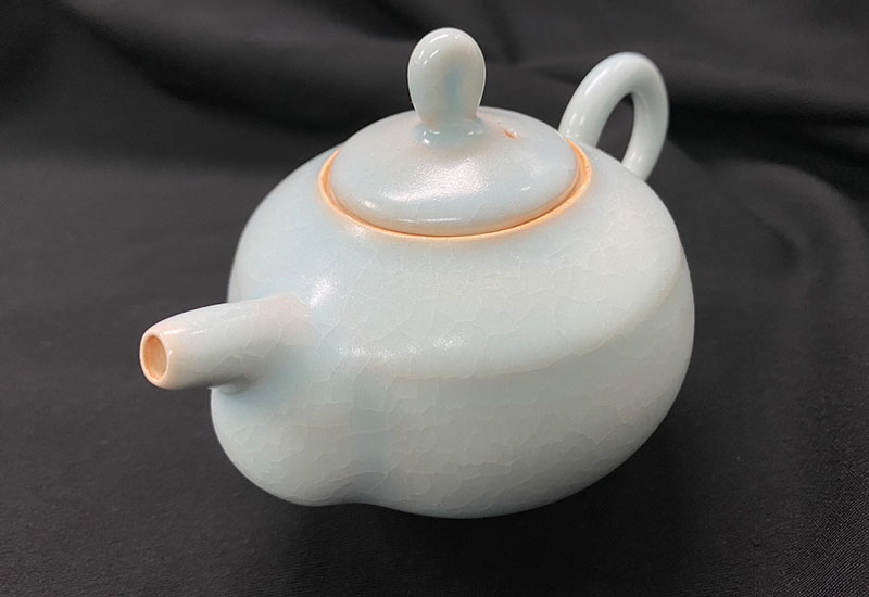 林妙芳 天青-正把壺(單品) 茶壺茶具 鶯歌燒  林妙芳 天青-正把壺(單品) 茶壺茶具 鶯歌燒