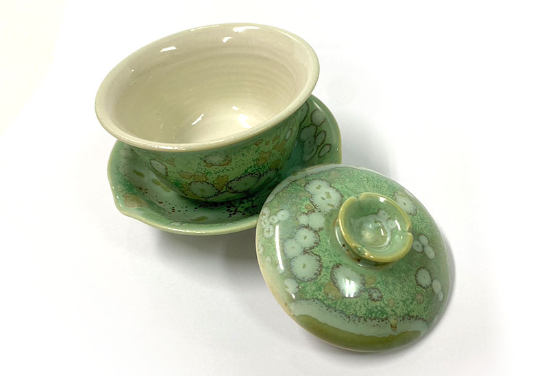 林妙芳 綠桔結晶-蓋杯組 林妙芳 綠桔結晶-蓋杯組