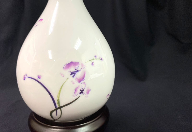 蘭花口膽瓶 蘭花口膽瓶